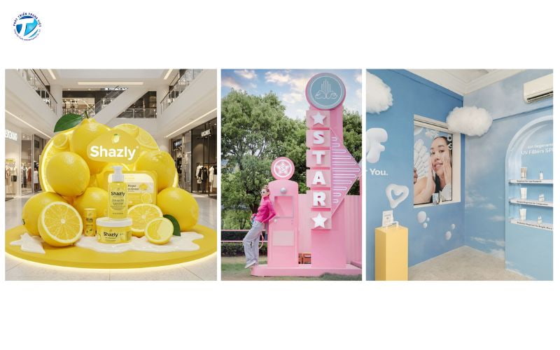 Photo booth check in phong cách Hàn Quốc